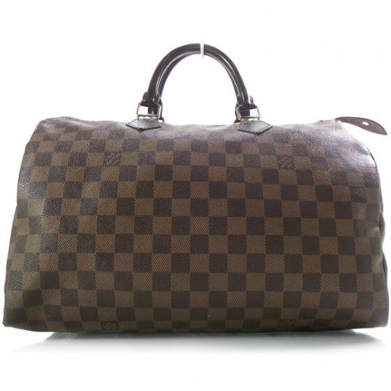 Louis Vuitton Damier Ebene Speedy 35 1 of 9
