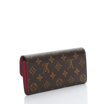 Louis Vuitton Monogram Emilie Wallet Fuchsia 3 of 8