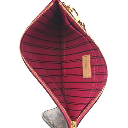 Louis Vuitton Monogram Neverfull MM GM Pochette Pivoine 5 of 7