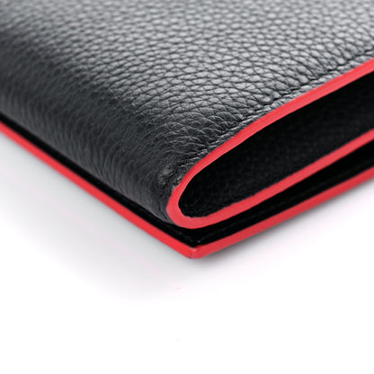 Christian Louboutin Calfskin Boudoir Chain Wallet Black 10 of 12