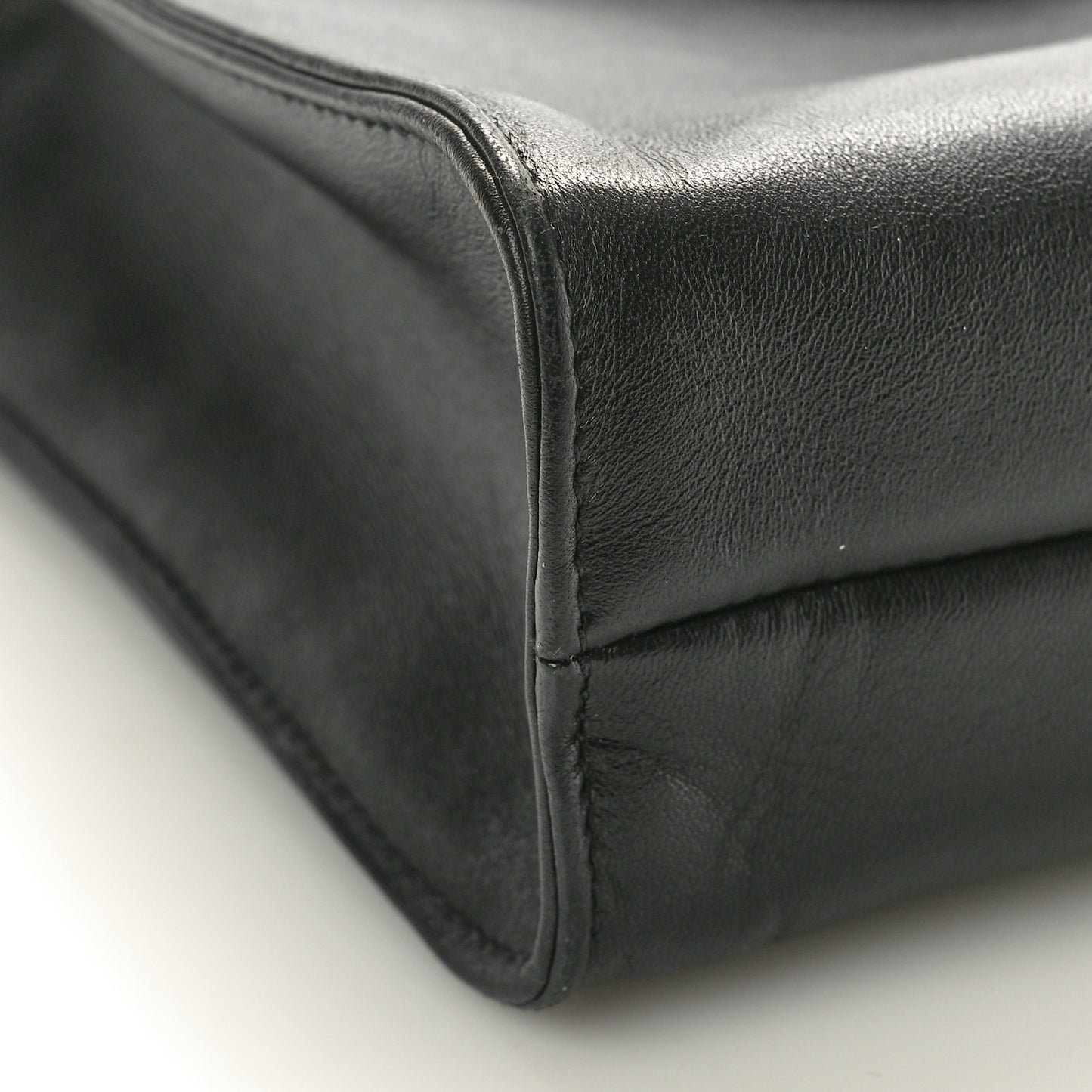 Nappa Mini Pocket Tote Black
