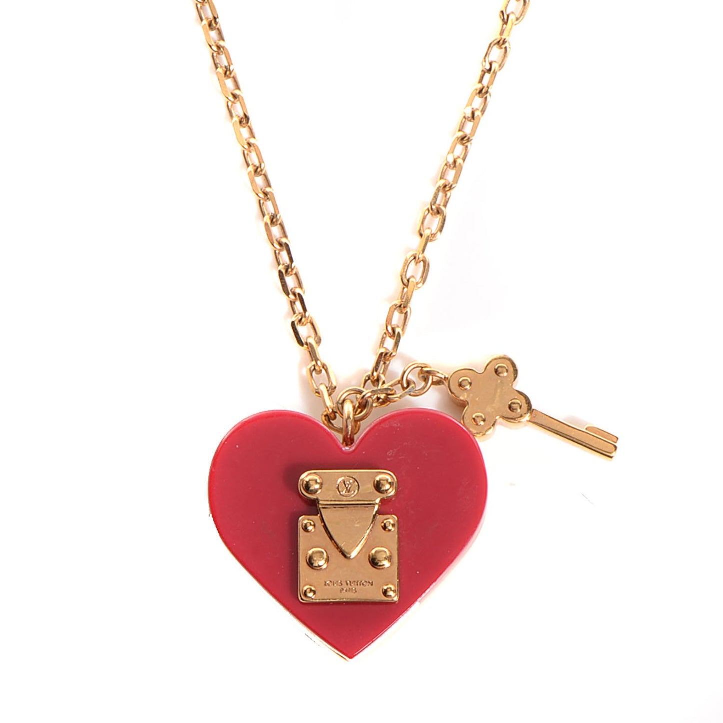 Lock Me Heart Necklace Pomme D'Amour