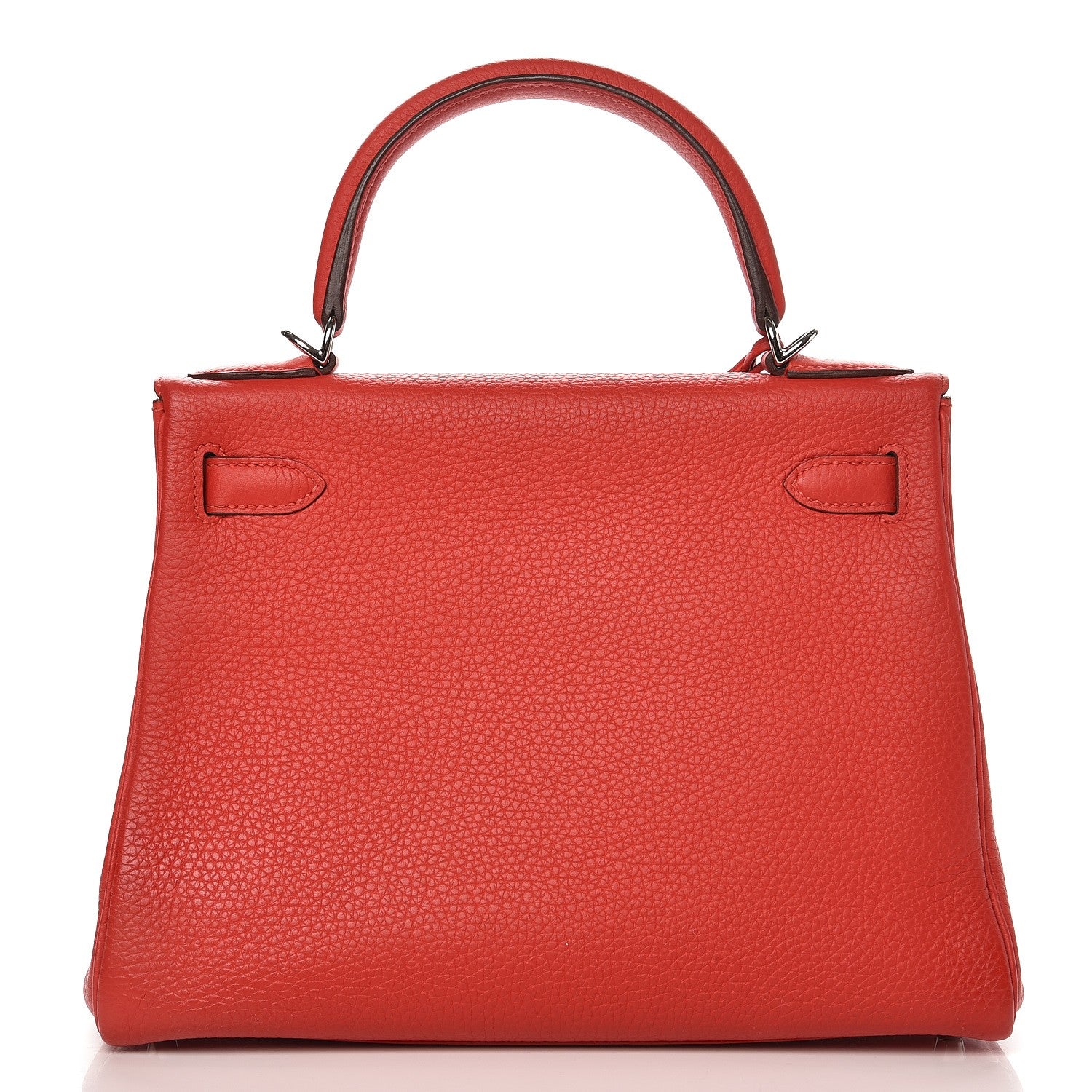 Hermes Taurillon Clemence Kelly Retourne 28 Rouge Tomate 25 of 37