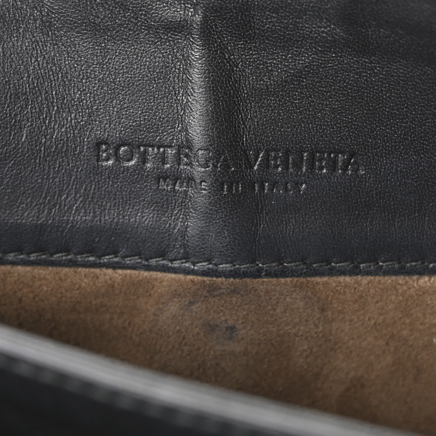 Bottega Veneta Nappa Striped Small Olimpia Black Multicolor 6 of 9