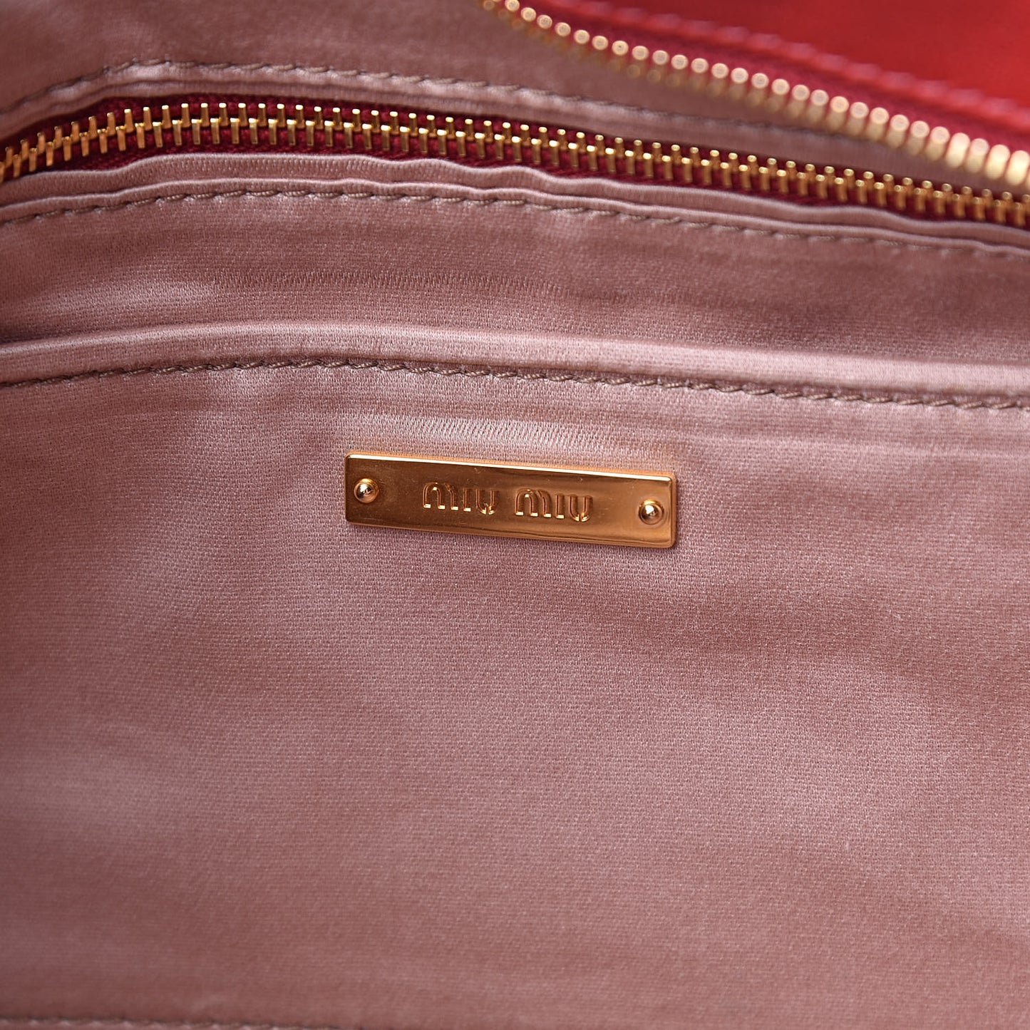 Nappa Matelasse Clutch Fuoco