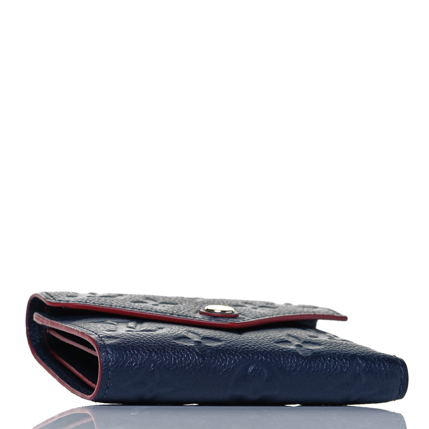 Louis Vuitton Empreinte Victorine Wallet Marine Rouge 4 of 7