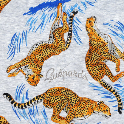 Hermes Cotton Guepards T-Shirt Scarf Gris 4 of 6