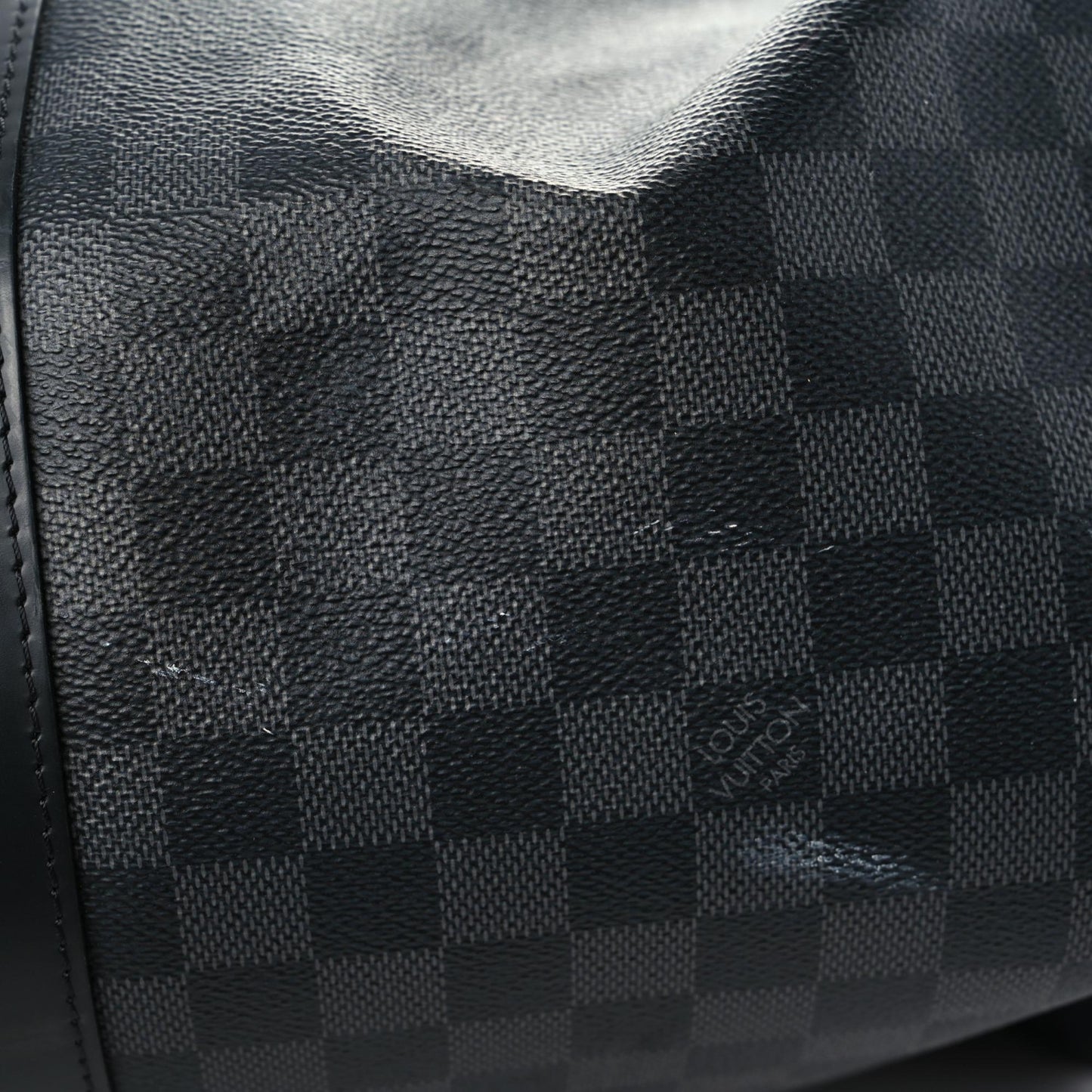 Damier Graphite Keepall Bandouliere 55