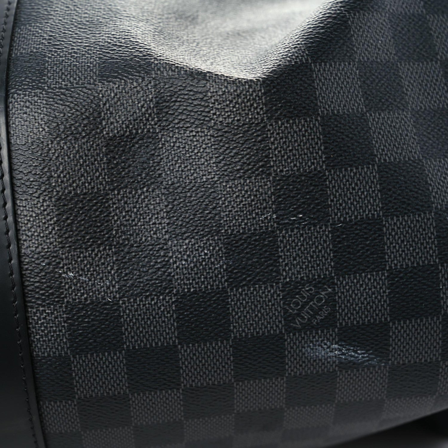 Louis Vuitton Damier Graphite Keepall Bandouliere 55 17 of 26