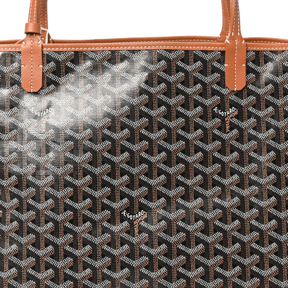 Goyard Goyardine Saint Louis GM Black Gold 9 of 11