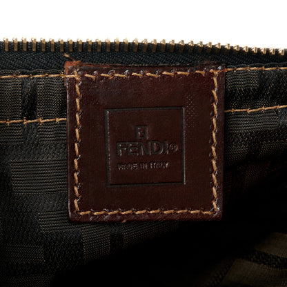 Fendi Zucca Zip Pouch Tobacco 6 of 9