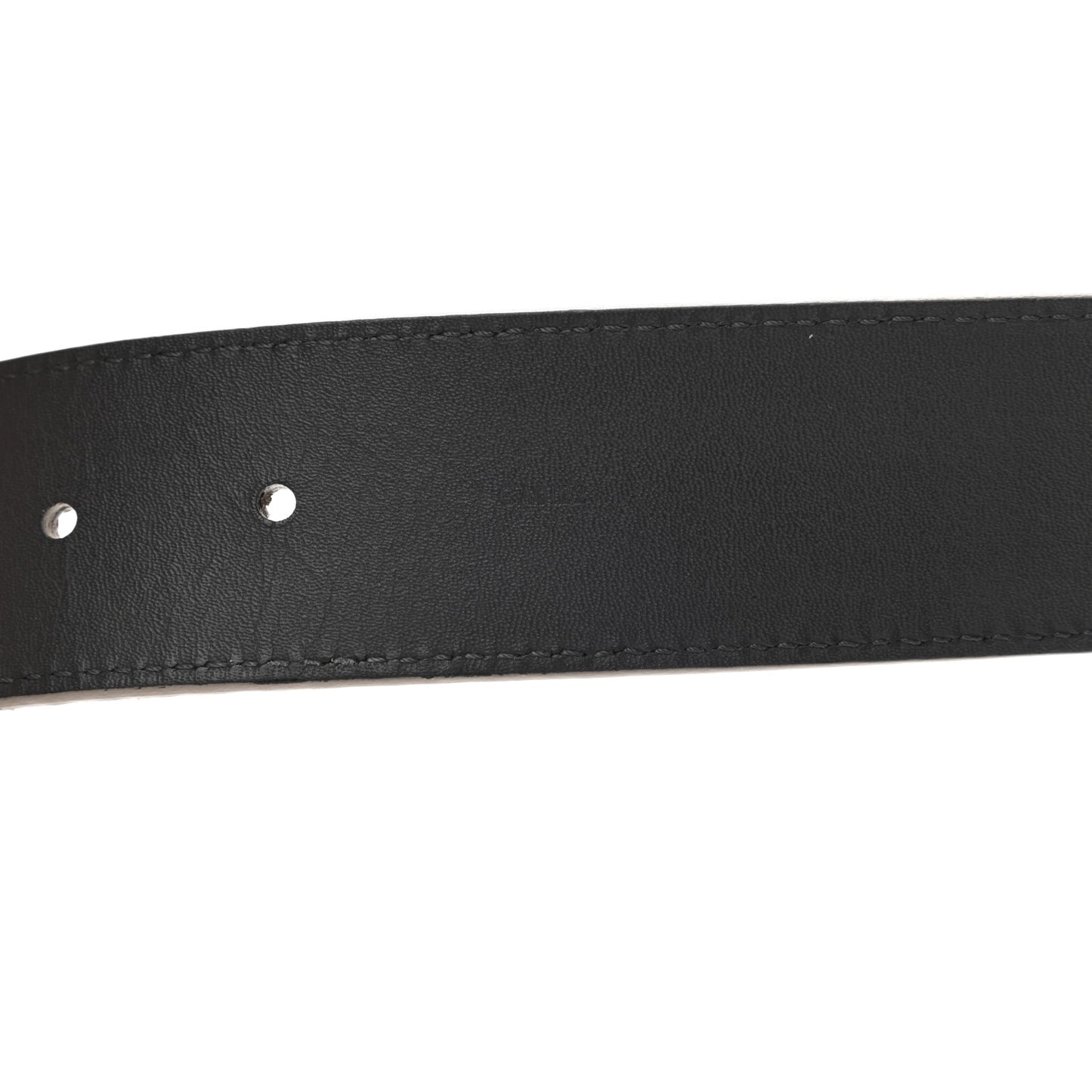 Suede Calfskin Mini Damier 40mm LV Initiales Belt 90 36 Grey