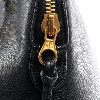 Chanel Caviar CC Shoulder Bag Black 8 of 8