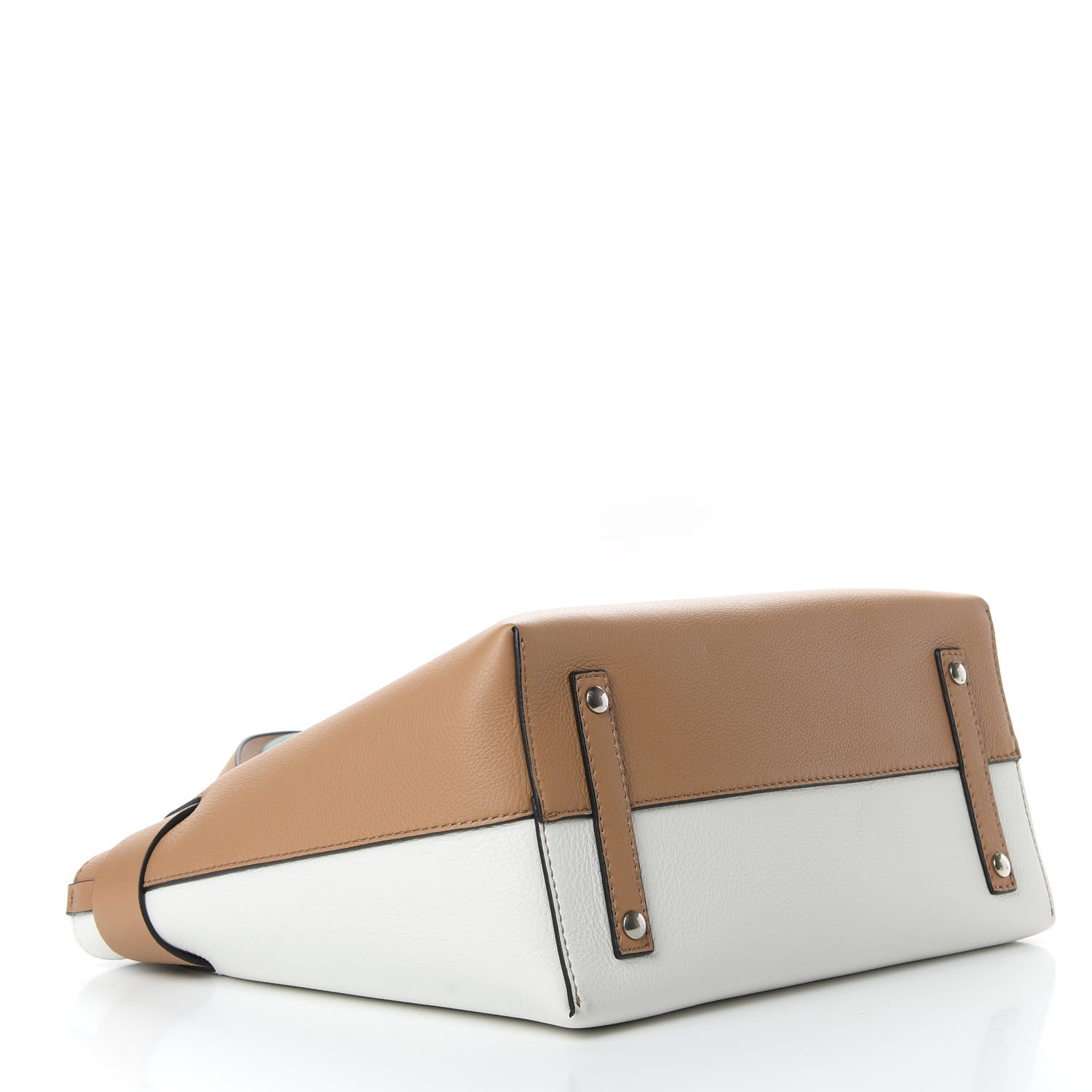 Burberry Soft Grain Calfskin Medium Belt Bag Light Camel Chalk White 5 of 15