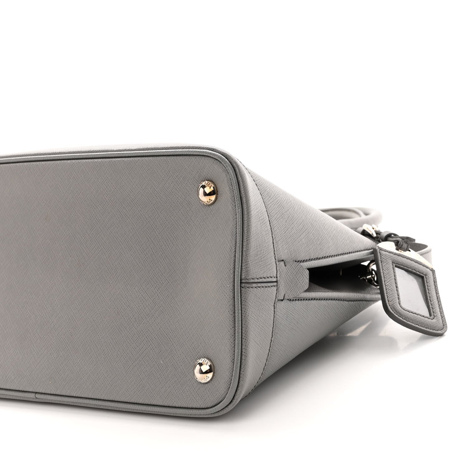 Prada Saffiano Lux Open Promenade Tote Marmo 9 of 9