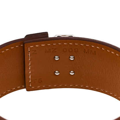 Hermes Natural Barenia Sac a Depeche Bracelet T5 Fauve 5 of 5