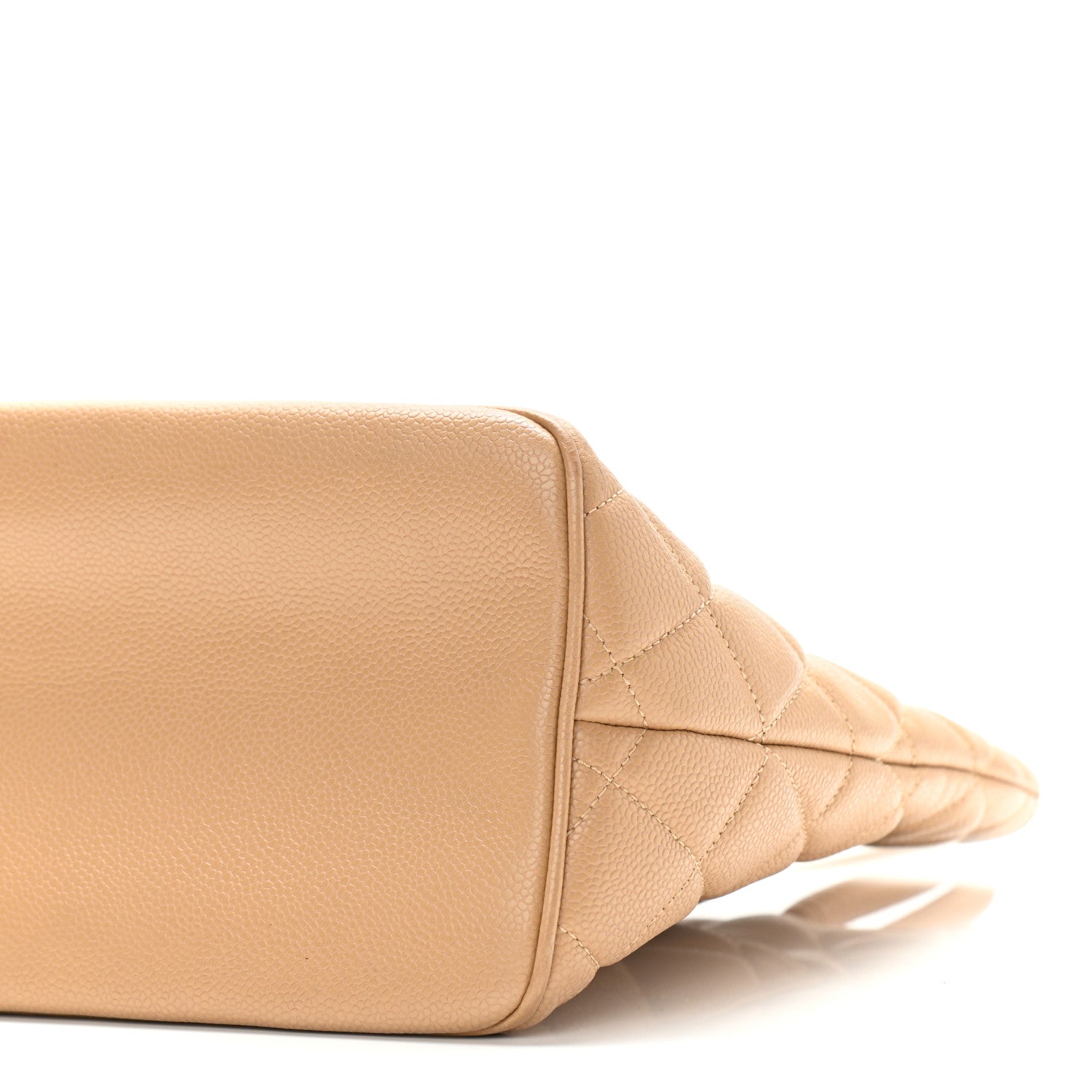 Chanel Caviar Quilted Medallion Tote Beige 10 of 12