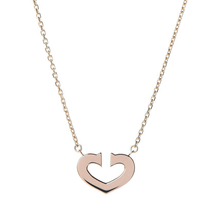 Cartier 18K Pink Gold Medium Hearts and Symbols Necklace 6 of 6