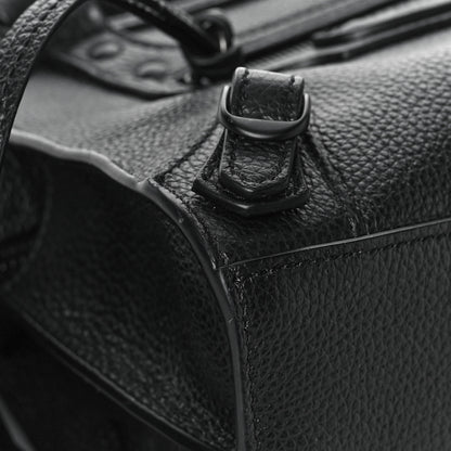 Balenciaga Grained Calfskin Neo Classic Black Hardware Mini City Black 6 of 7