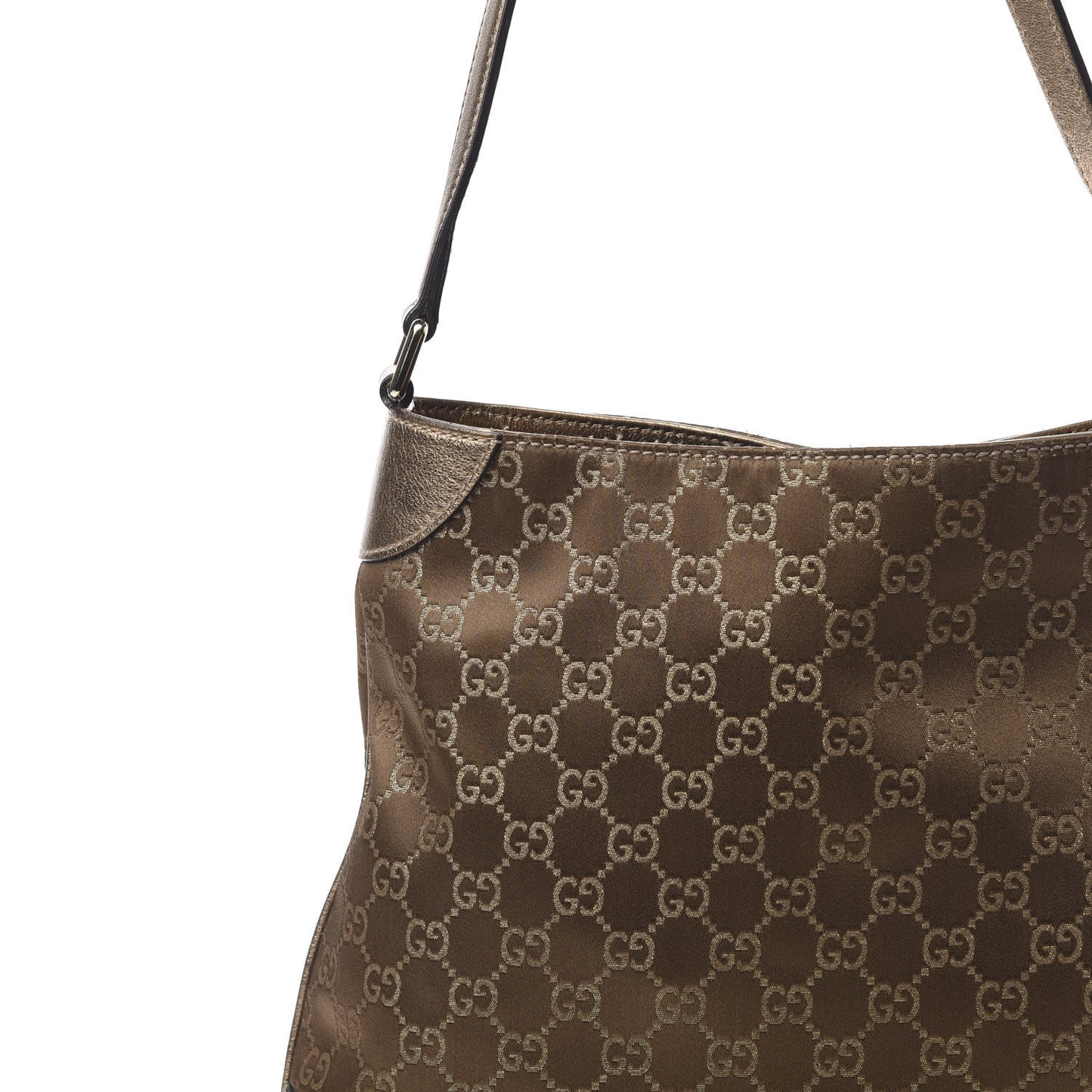 Monogram Signature Hobo Bronze