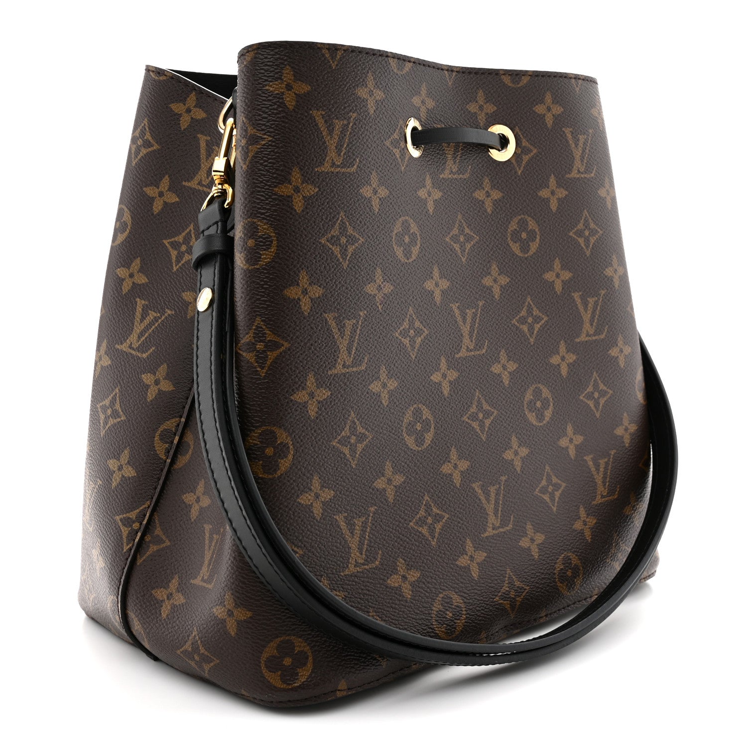 Louis Vuitton Monogram Neonoe MM Black 3 of 11