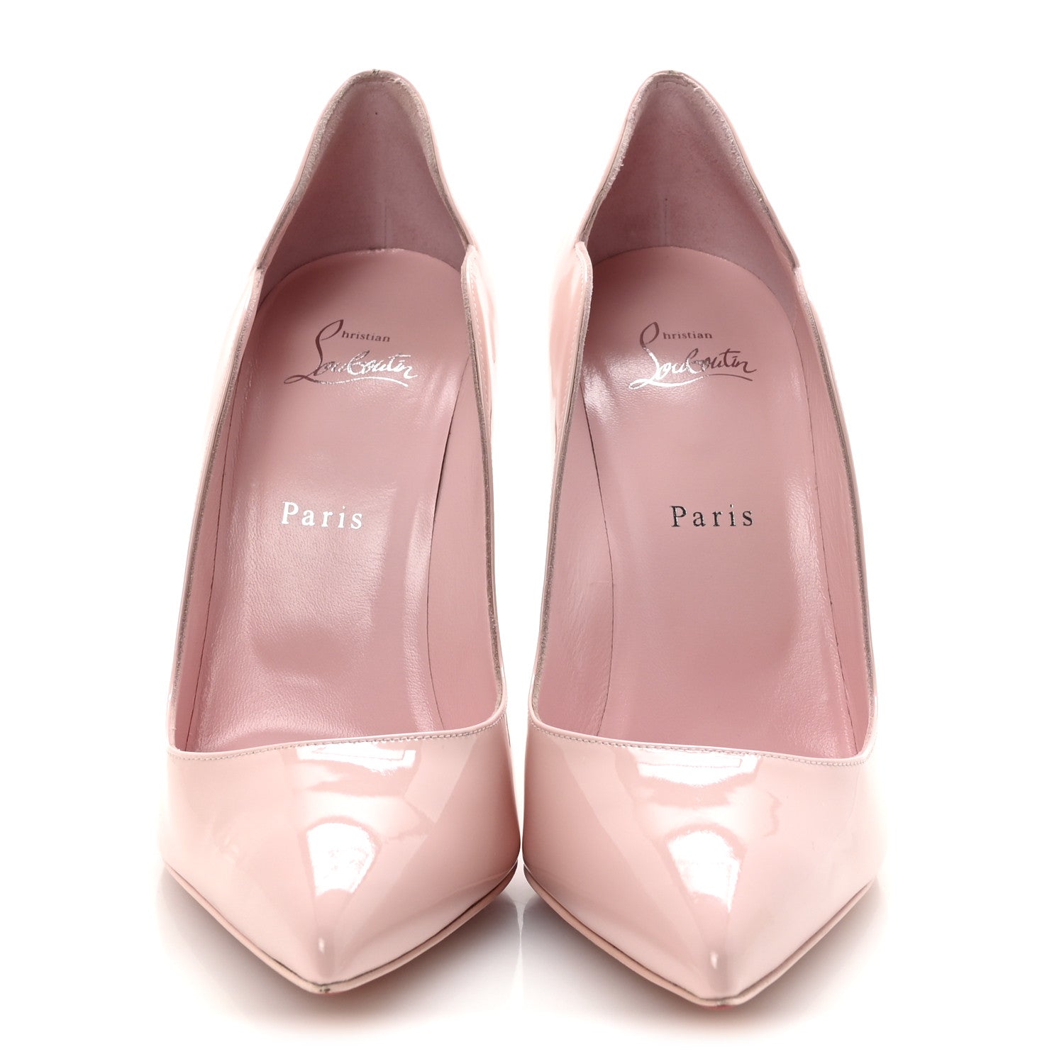 Christian Louboutin Patent Hot Chick 100 Pumps 40.5 Rosy 3 of 9