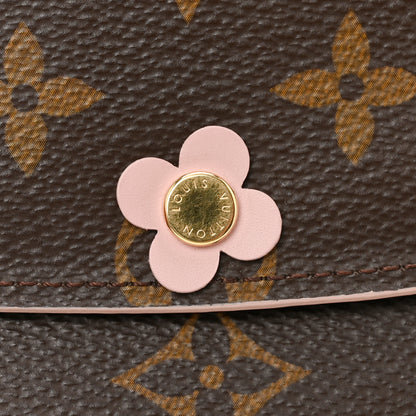 Louis Vuitton Monogram Bloom Flower Emilie Wallet Fuchsia 8 of 11