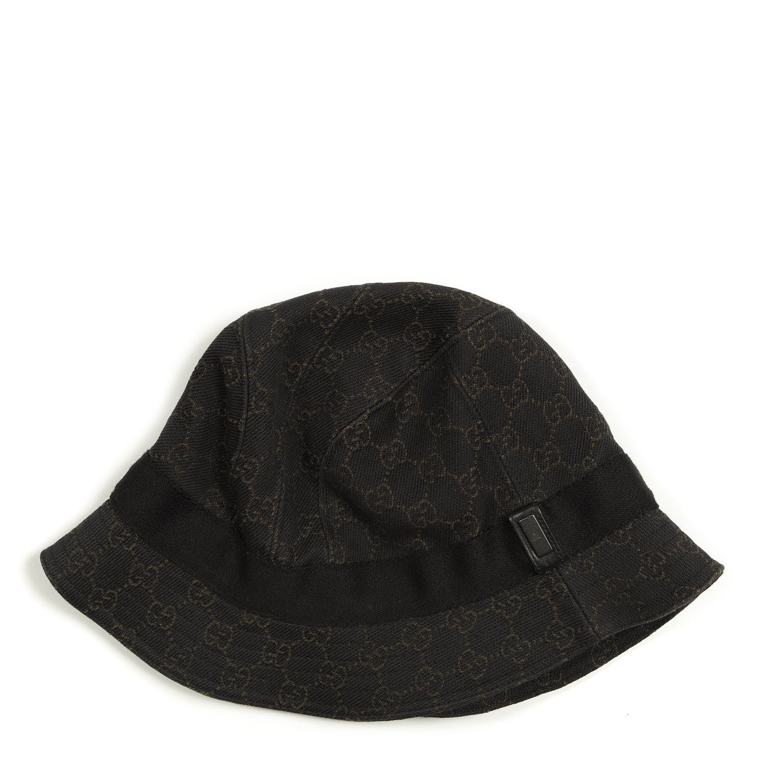 Gucci Monogram Bucket Hat XL Dark Brown 1 of 3