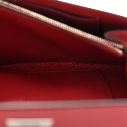 Hermes Epsom Kelly Wallet To Go Rouge Grenat 6 of 11
