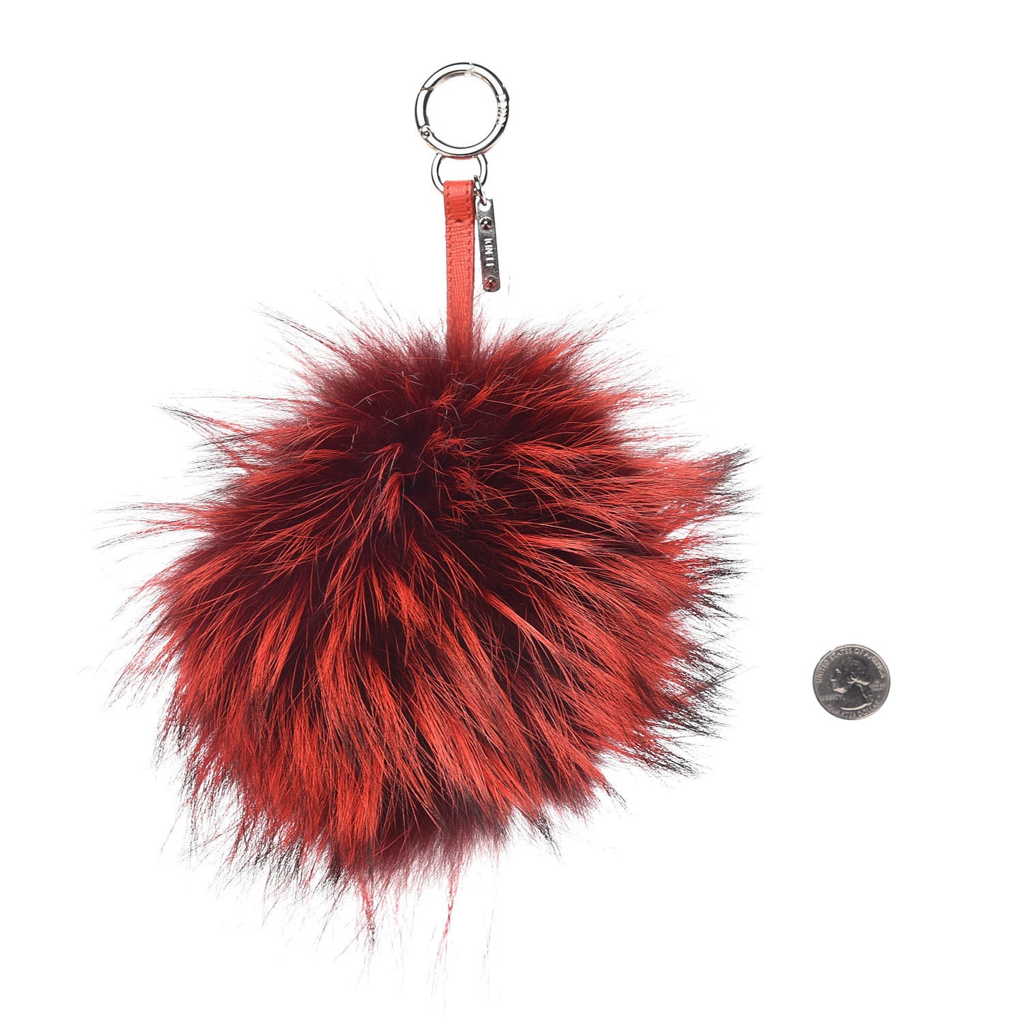 Fox Fur Snobius Monster Bag Bug Charm Red