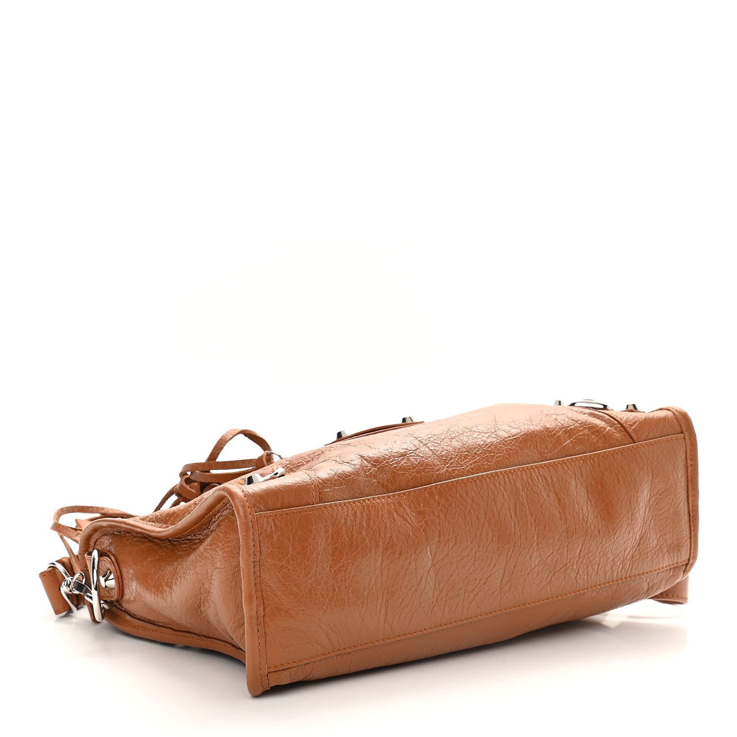 Balenciaga Agneau Classic Silver Hardware S City Camel 4 of 10