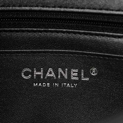Chanel Lambskin Quilted Mini Rectangular Flap So Black 5 of 10