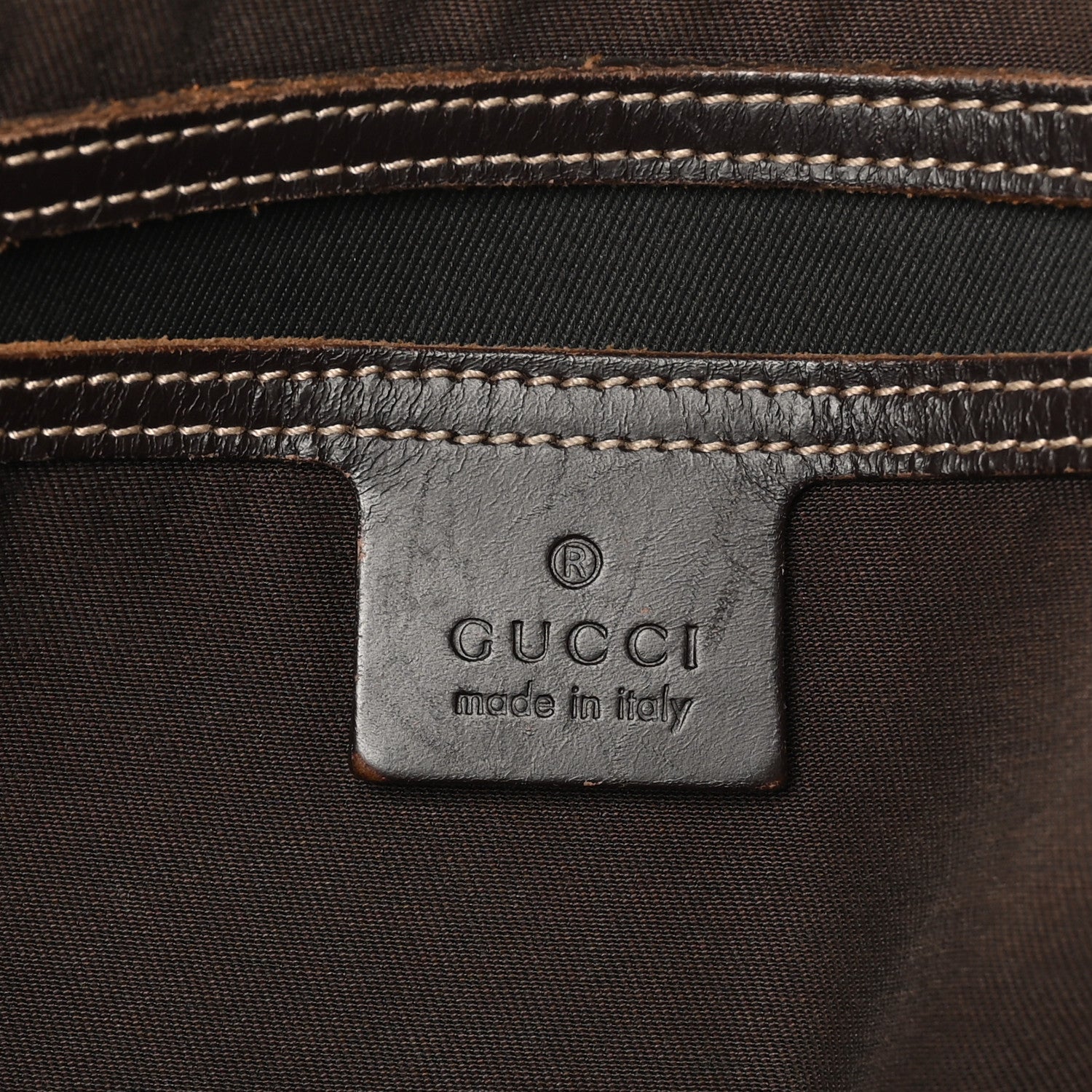 Gucci GG Plus Monogram Joy Vertical Tote Dark Brown 6 of 12