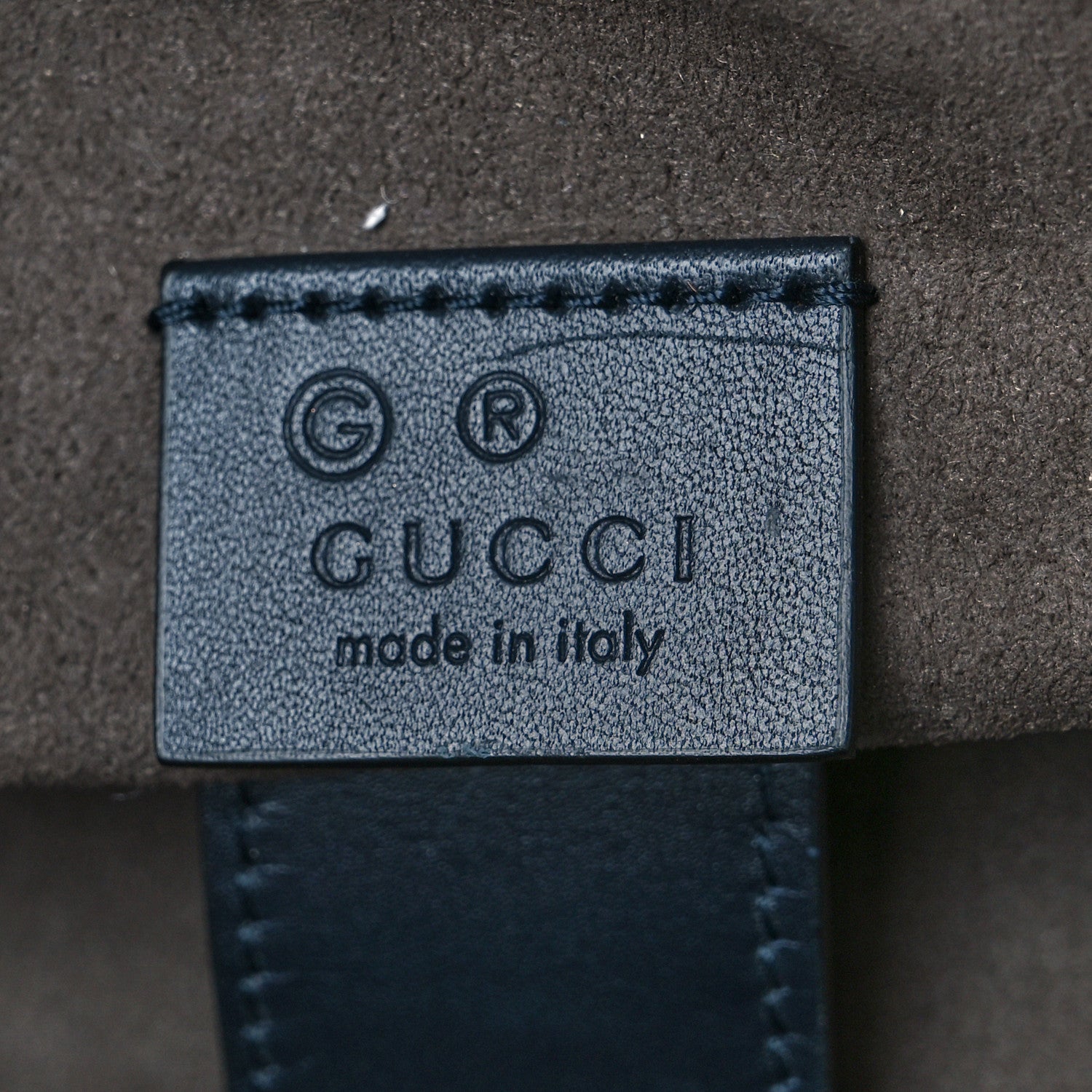 Gucci GG Supreme Monogram Blooms Medium Day Backpack Beige Blue Navy 6 of 9
