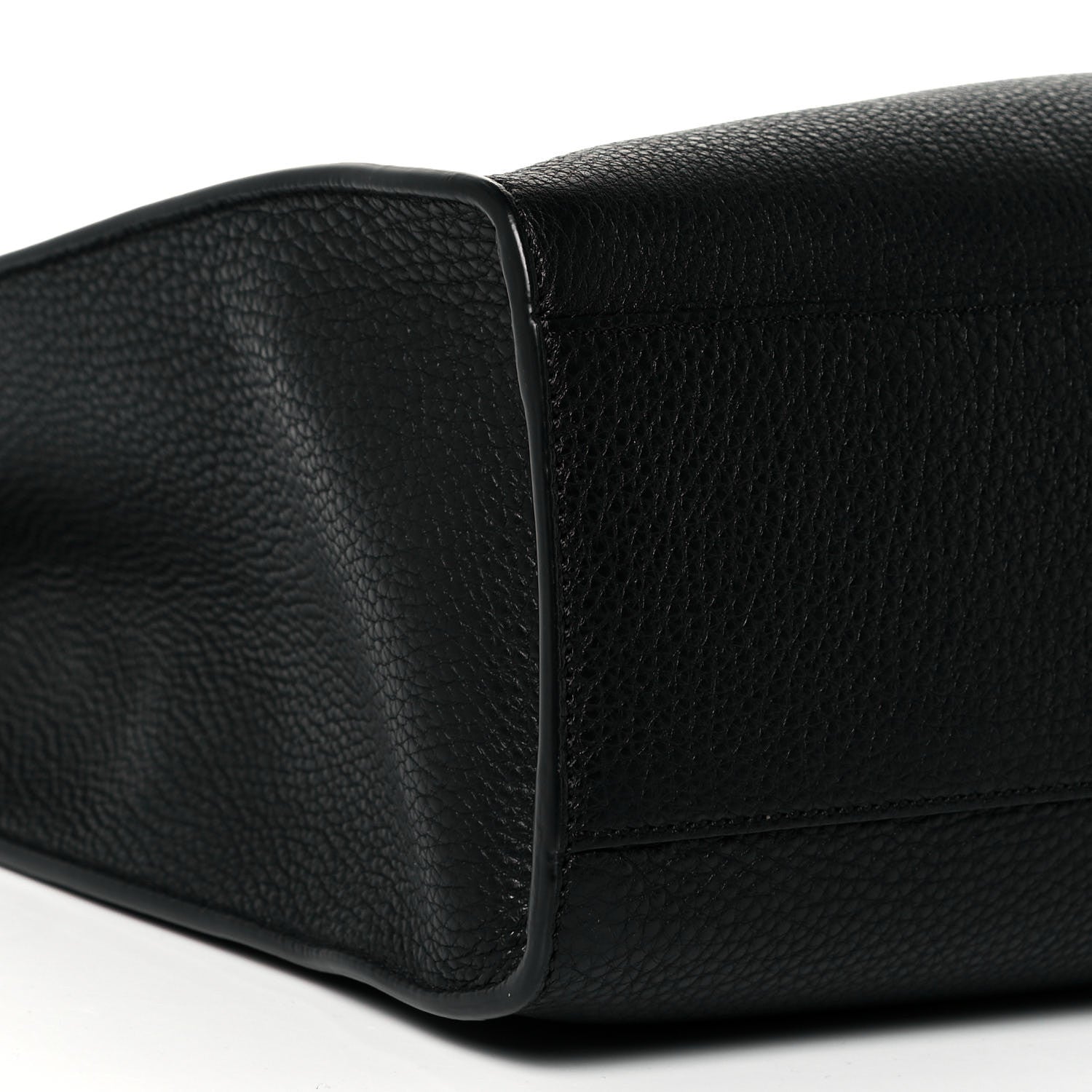Fendi Cuoio Romano Fabric Marlon Vitello Century Peekaboo X-Lite Fit Black Rosso White Ice 7 of 8