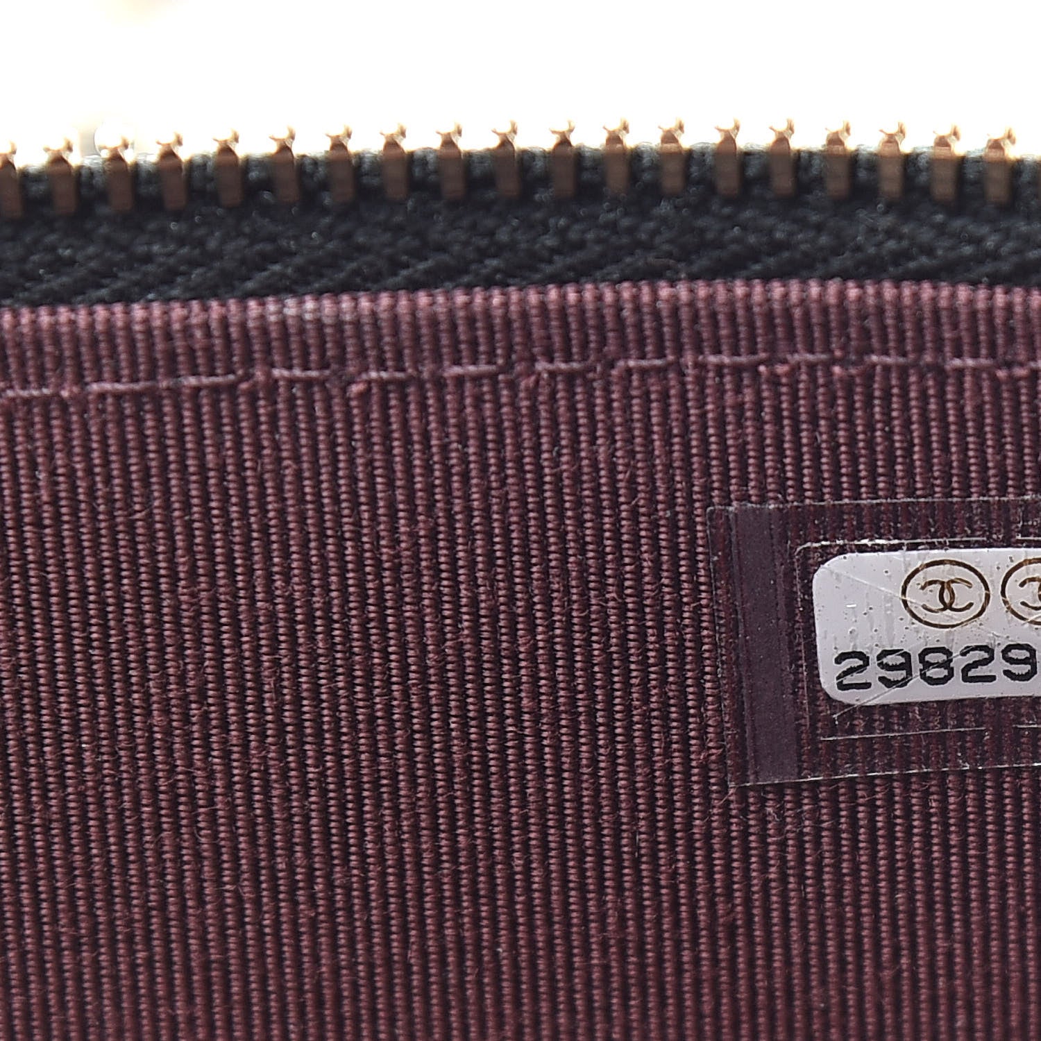 Chanel Caviar Quilted Small Vanity Case With Chain Black 7 of 11