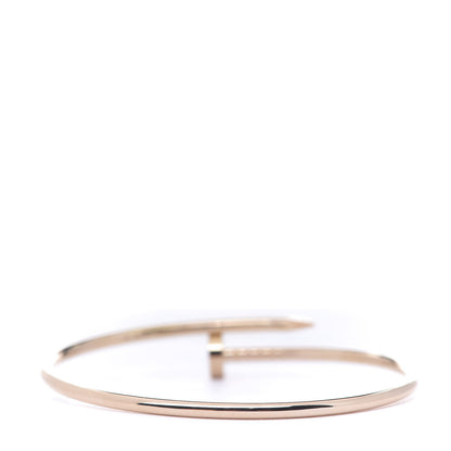 Cartier 18K Pink Gold Small Juste Un Clou Bracelet 16 2 of 3