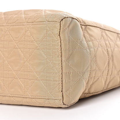 Christian Dior Nylon Cannage Medium Lady Dior Beige 9 of 14