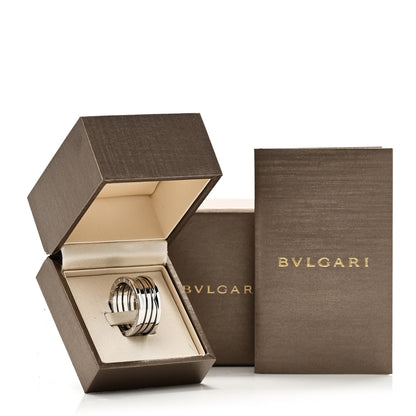 Bulgari 18K White Gold B.Zero1 Four-Band Ring 65 11 6 of 6