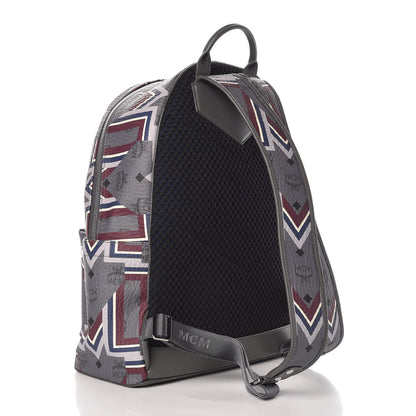 MCM Visetos Gunta Medium Stark Backpack Phantom Grey 3 of 9