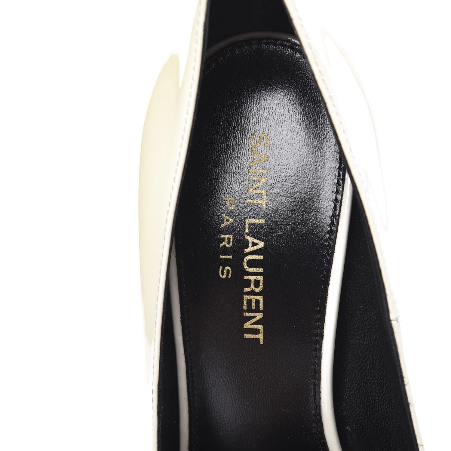 Saint Laurent Patent Opyum 100 Pumps 36 Neutro 8 of 11