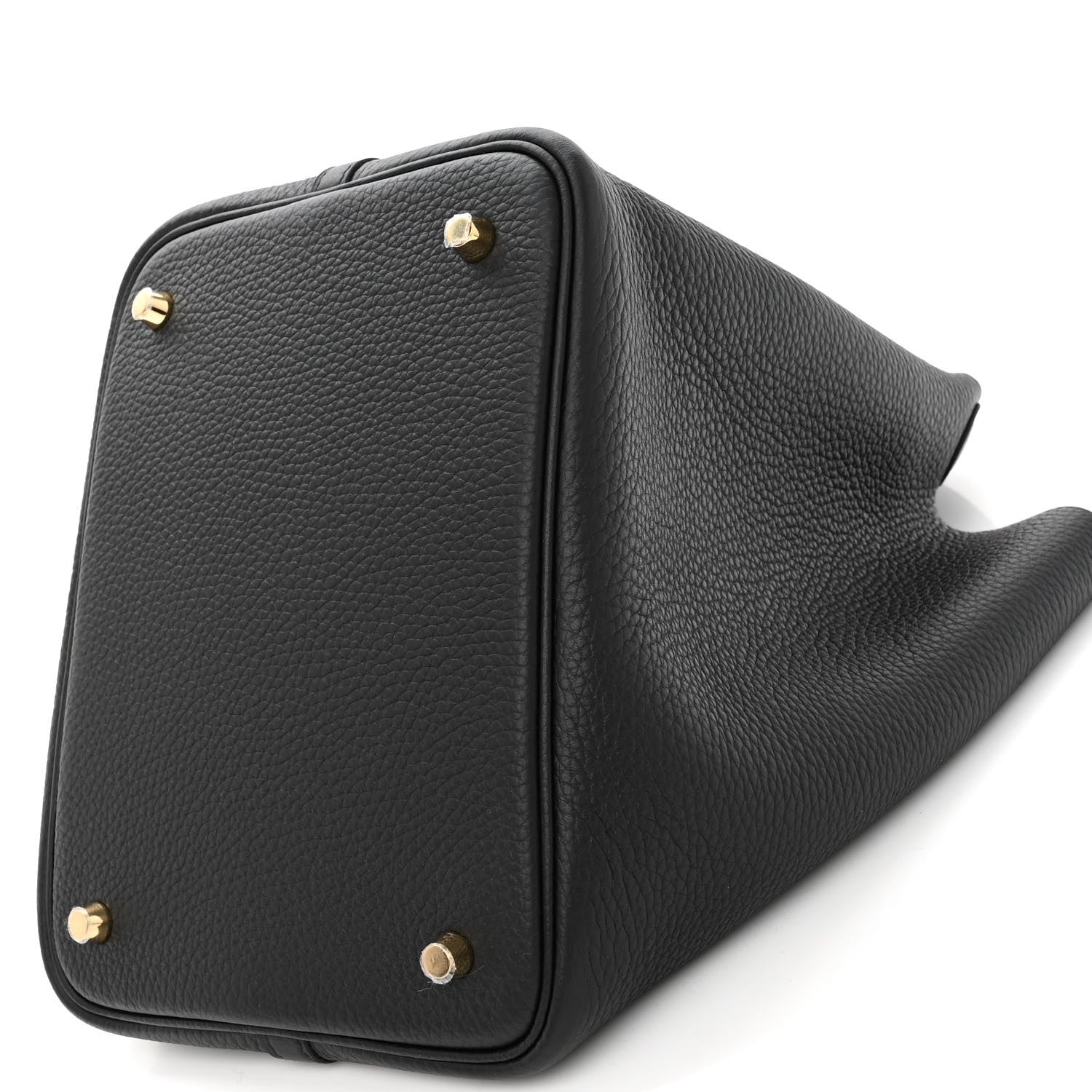 Hermes Taurillon Clemence Picotin Lock 22 MM Black 10 of 11