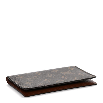 Louis Vuitton Monogram Checkbook Holder Case Wallet 4 of 13