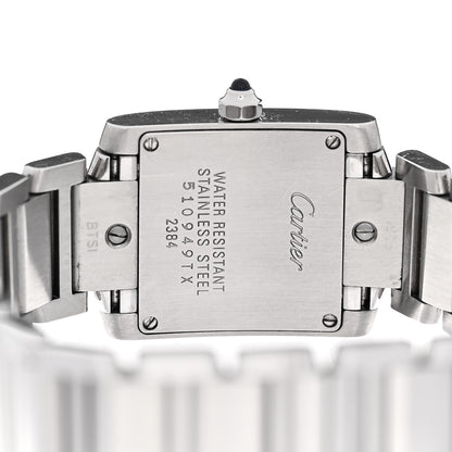 Cartier Stainless Steel 20mm Tank Francaise Quartz Watch 4 of 5