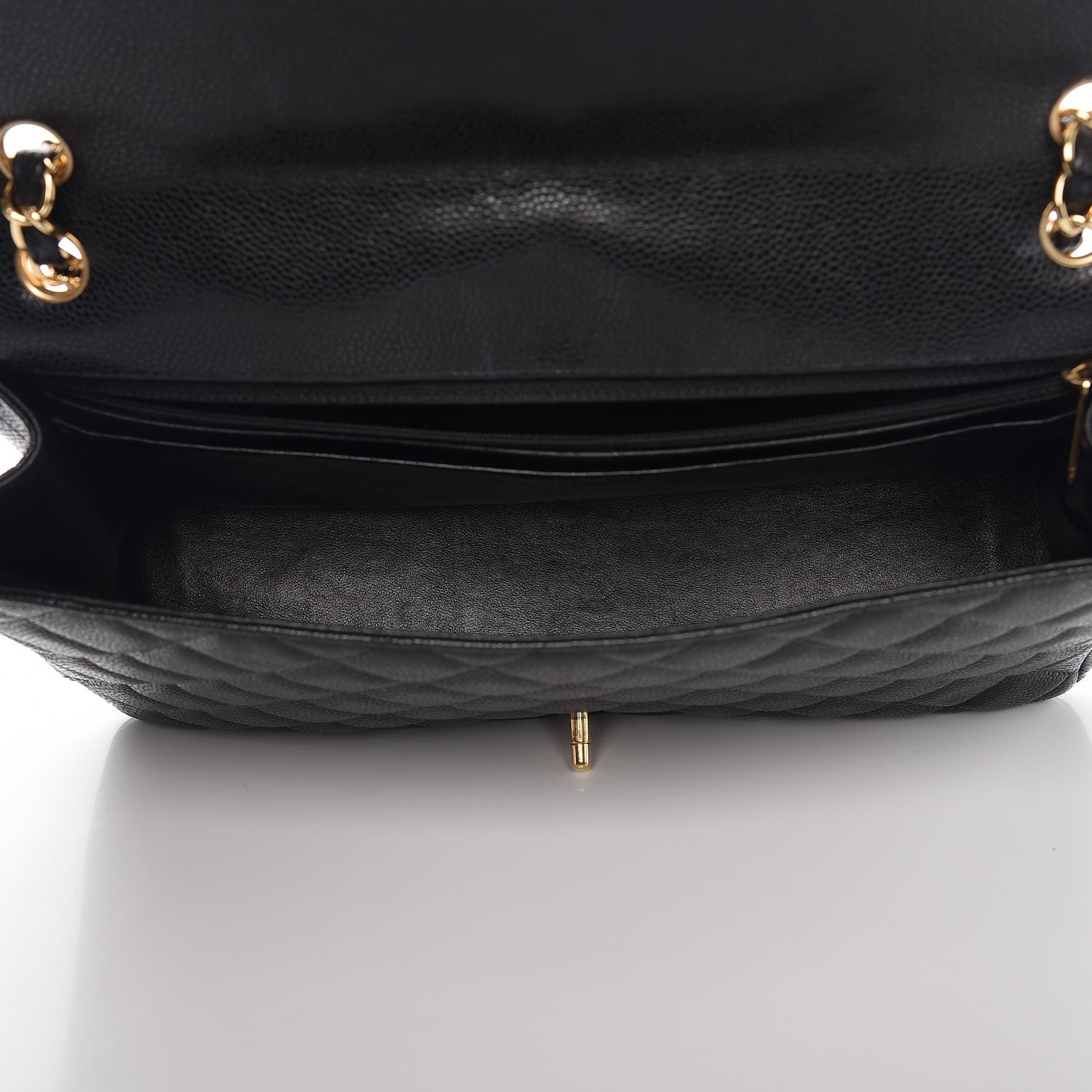 Chanel Caviar Quilted Maxi Single Flap Black 5 of 7