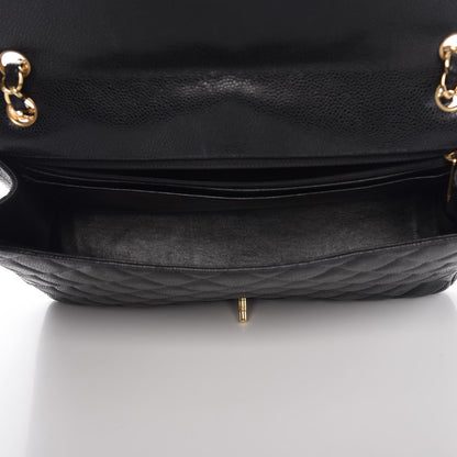 Chanel Caviar Quilted Maxi Single Flap Black 5 of 7