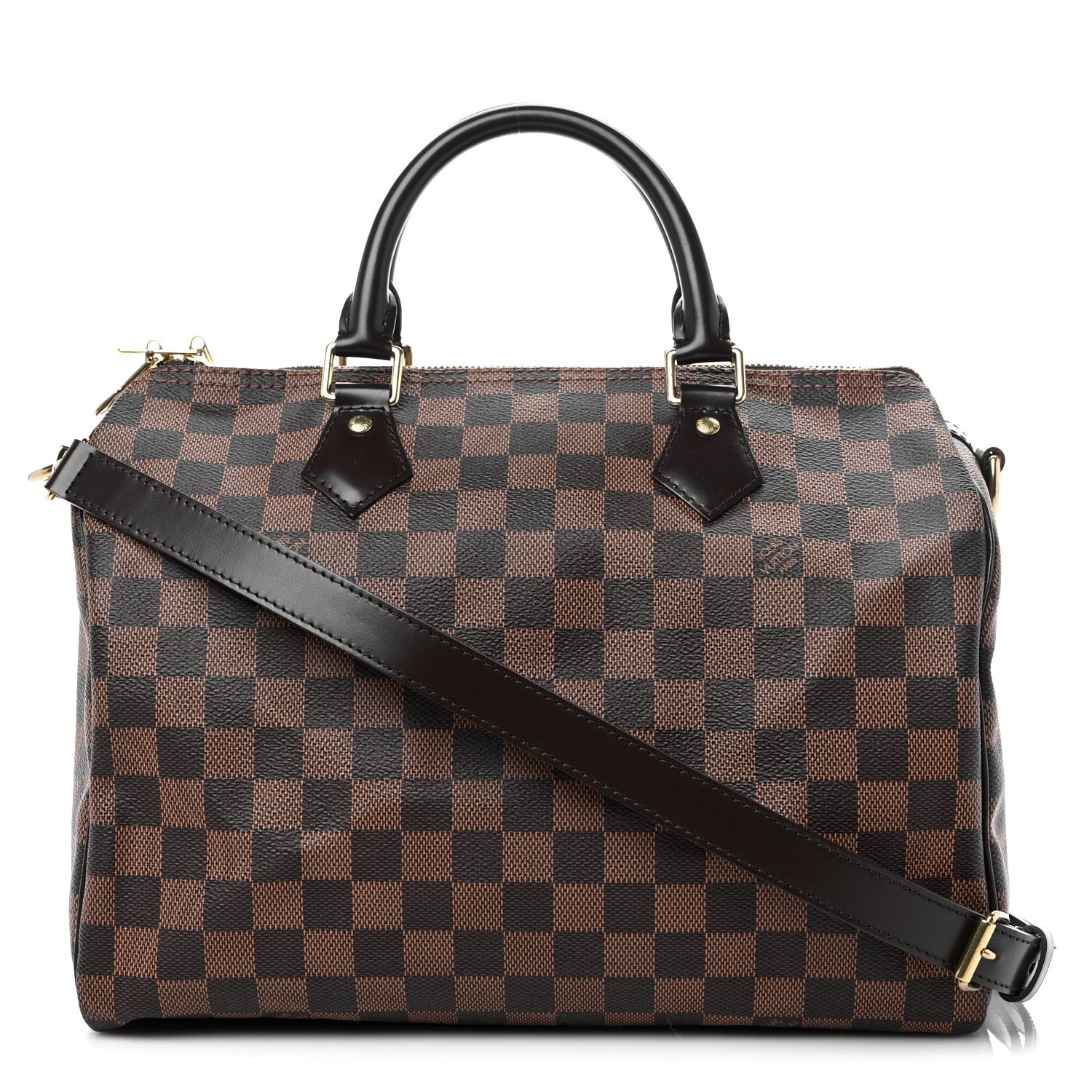 Louis Vuitton Damier Ebene Speedy Bandouliere 30 1 of 12