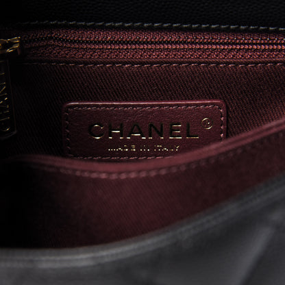 Chanel Caviar Quilted Extra Mini Coco Handle Flap Black 8 of 9