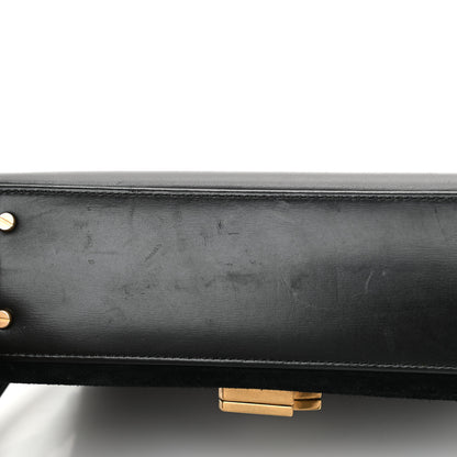 Saint Laurent Suede Leopard Print Mini Classic Monogram Cassandra Top Handle Manto Naturale Black 15 of 17