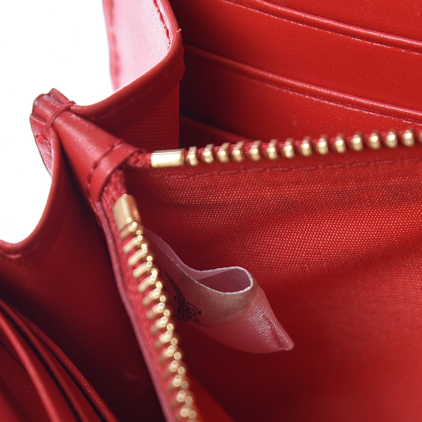 Visetos Continental Flap Wallet Red